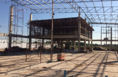 โครงการ “ก่อสร้างอาคารโรงงานห้องเย็น กึ่งสำนักงาน 2 ชั้น” บริษัท PALANG PAK CO.,LTD ช่วงเวลาก่อสร้าง ปี2017